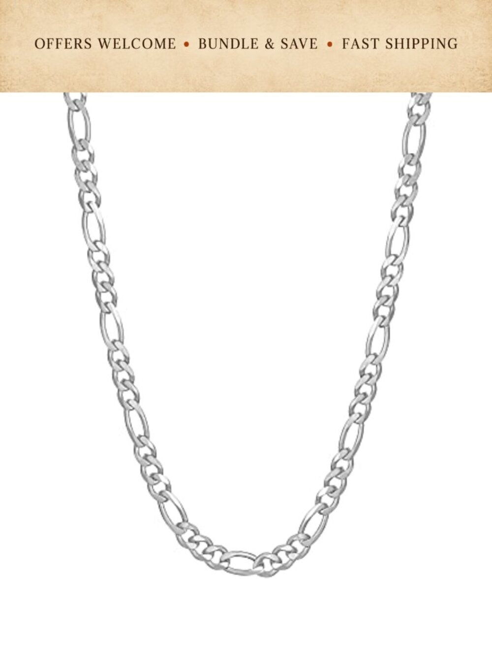 Stainless Steel Cuban Link Chain Necklace 5mm Wide 22 Inch Lobster Clasp Men